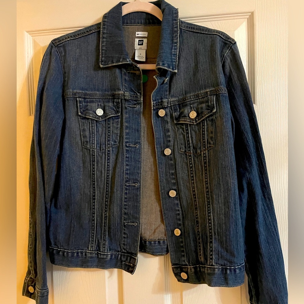 Gap Factory Jean Jacket.  Gap Stretch. Size Medium.